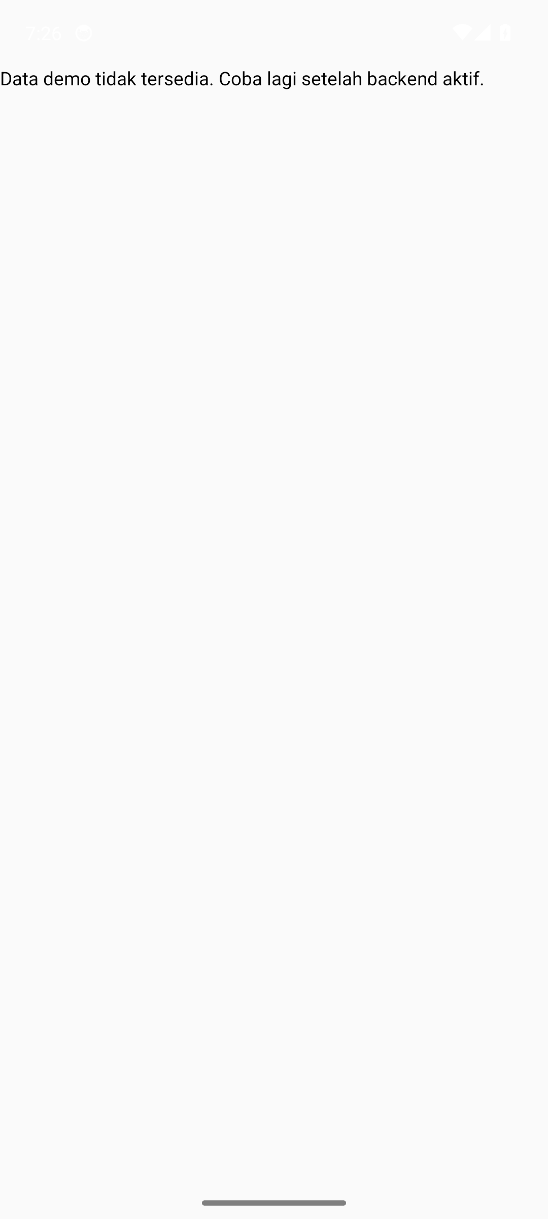 api start request