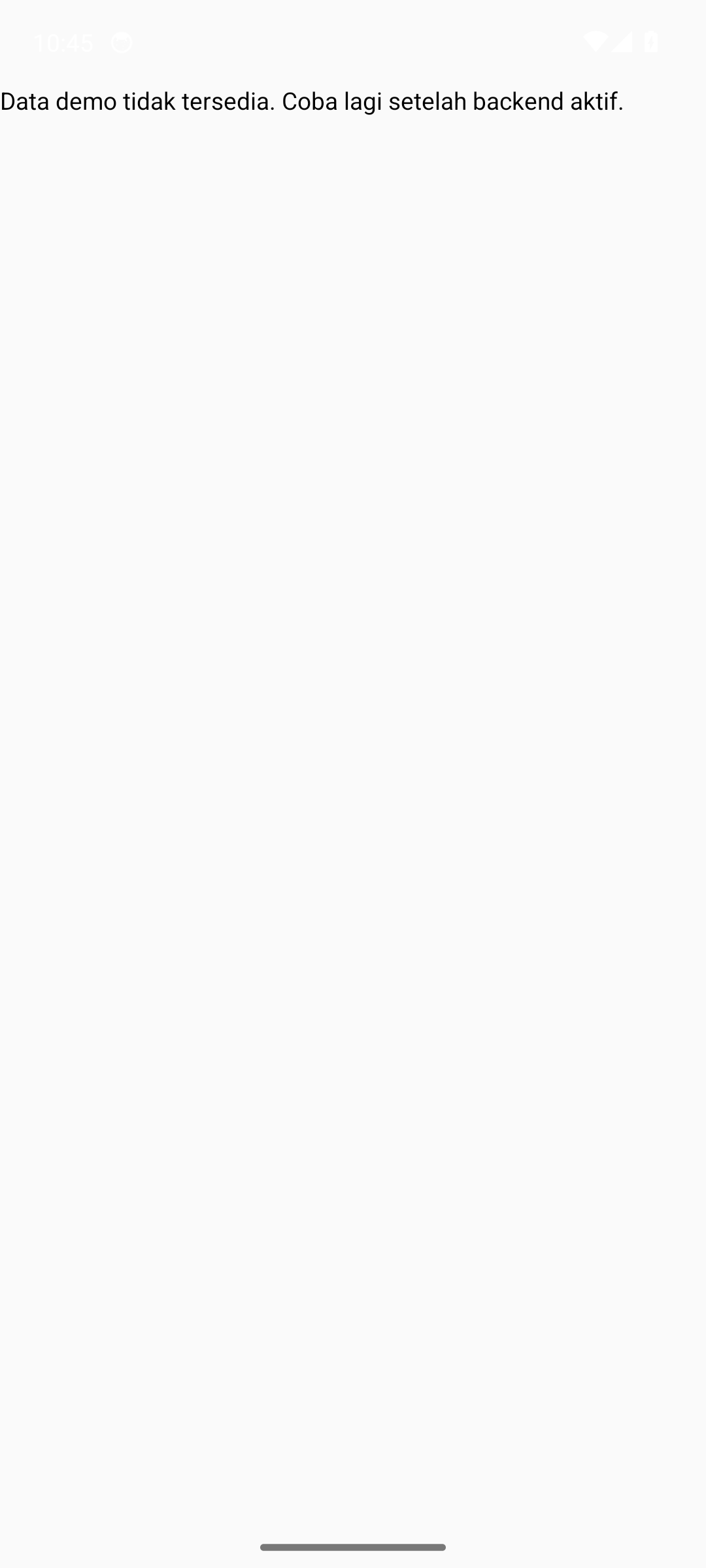 api start request