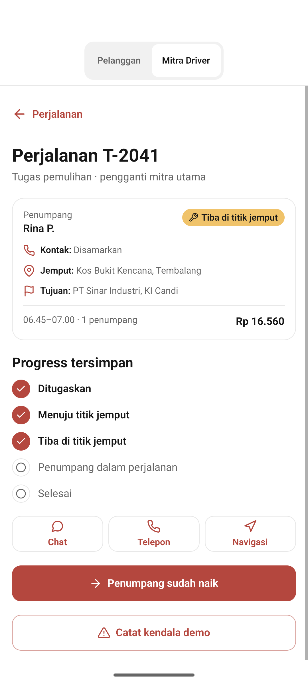 api recovered persisted trip