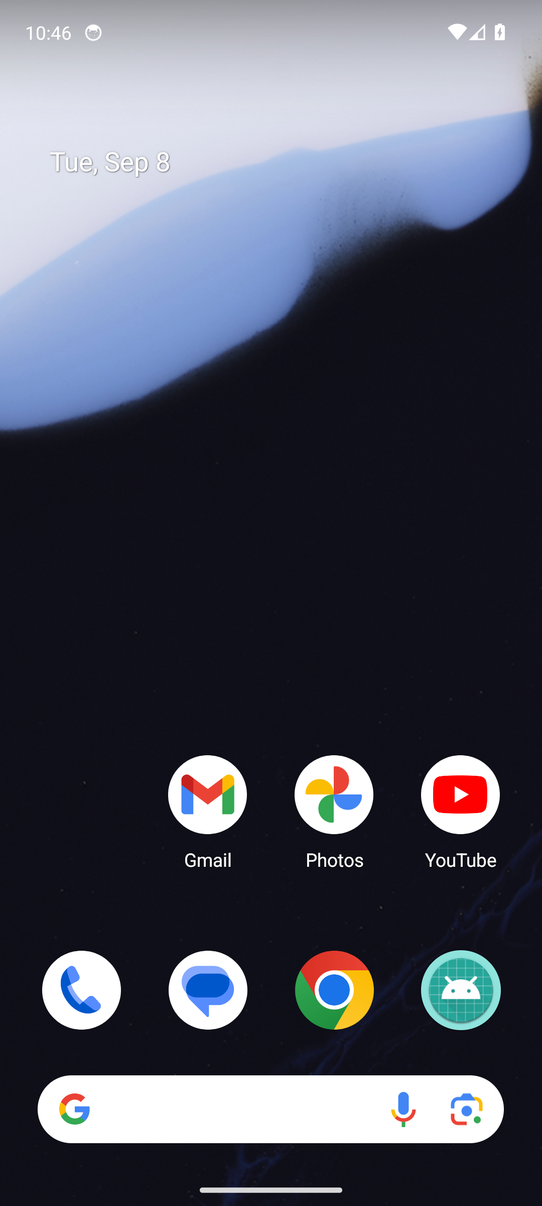 background update request